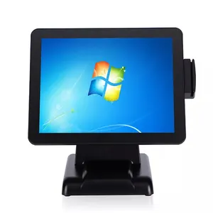 Sistema Pos de pantalla táctil Pos para restaurante Monitor de pantalla táctil 17 pulgadas Pos monitores de pantalla táctil Pc