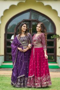 Design attrayant Festival Lehenga Choli pour les femmes Festival Lehenga Choli vêtements pakistanais Lehenga Choli - Product Image 4