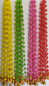 โฟมกุหลาบพร้อมลูกปัดสีทองและกระดิ่งสำหรับตกแต่งดิวาลีการตกแต่งแบบมันแน็ปอินเดียโฟมดอกไม้ฉากหลังงานแต่งงานของตกแต่งคริสต์มาส - Product Image 4