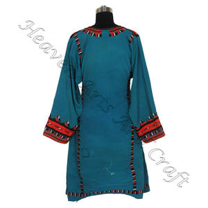 Vintage Black Afghani Balochi <b>Dress</b> Handmade Cotton Women's Wear Best Design Vintage <b>Dress</b> for - Product Image 2