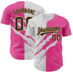 Team Baseball Jerseys with Breathable <b>Material</b>, <b>Embroidery</b>, and Modern Stylish Looks - Product Image 6