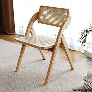 เก้าอี้พับออร่าในไม้อะคาเซียเก้าอี้พับไม้ - Product Image 4