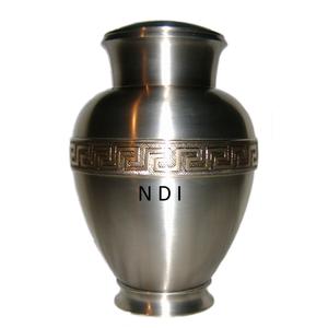 Cenizas de cuerpo humano, recuerdo funerario de latón, urna para cenizas de adultos, gran oferta, urnas de cremación de Metal con acabado antiguo brillante - Product Image 5