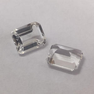 Rytall-uartz-cristal Octagonal de 14x10mm, Esmeralda cortada, 6,2 CTS - Product Image 5