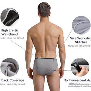 Ropa Interior Deportiva de Cintura Baja para Hombre, Diseño Moderno, Ligera, Precio de Mayoreo, Venta en Línea - Product Image 3