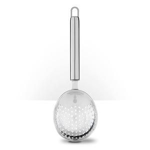 Colador de Cócteles Julep de Acero Inoxidable Premium, Vertido Suave, Perforación Fina, Mango Ergonómico, Herramienta Profesional para Mezclar en el Bar - Product Image 2