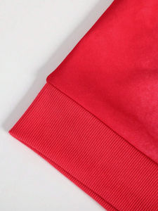 Sudadera con Capucha de Felpa para Hombre, con Estampado de Letras, Cuello con Cremallera, Manga Larga Informal para Otoño, Sudadera de Tela de Rizo / Sudadera de Felpa Francesa - Product Image 5