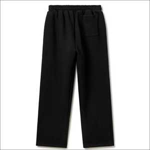 กางเกงวอร์มทรงหลวมสไตล์วินเทจสำหรับผู้ชาย IOTA SPORTS ผ้าฝรั่งเศสเทอร์รี่ 100% คอตตอน เอวสูง มีเชือกผูก ป้องกันรอยยับ สไตล์ลำลอง สตรีทแวร์ - Product Image 4