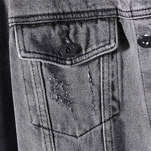 Servicio OEM, Chaqueta Vaquera para Hombre, Venta al por Mayor, Último Diseño, Chaqueta Vaquera para Hombre, Chaqueta Vaquera Abrigada de Invierno para Hombre, Hecha en Pakistán - Product Image 6