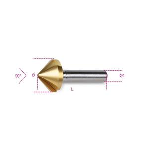BETA HSS + TiN Coated <b>Drill</b> <b>Bit</b> <b>Countersinks</b> Multi-Pack with Three Cutters - Product Image 2