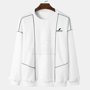Sweat-shirts pour hommes à coupe régulière, motif uni, de haute qualité, 100% coton respirant pour l'hiver, vente chaude - Product Image 1