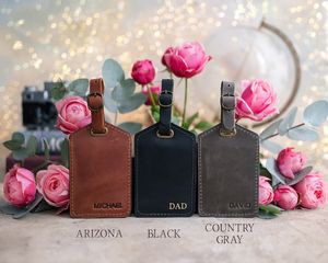 แท็กกระเป๋าหนังส่วนบุคคลป้าย LTT-0013e ติดกระเป๋าสำหรับงานแต่งงานของชำร่วยติดเข็มขัด - Product Image 6