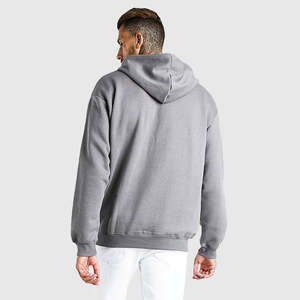 Sweat à capuche imprimé personnalisé brodé surdimensionné poids lourd sweat-shirt en molleton de coton unisexe pour la collection d'automne - Product Image 2