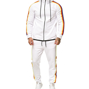 2025 meilleure vente hommes haute qualité Gym Jogging survêtement ensemble personnalisé haut Design vêtements de sport respirant impression pour l'hiver - Product Image 2