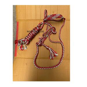 Mayorista Fabricante Mule Tape Halter Trenzado Caballo plomo cuerda y Halter Vaquero Trenzado Cuerda Caballo Halter caballo - Product Image 3