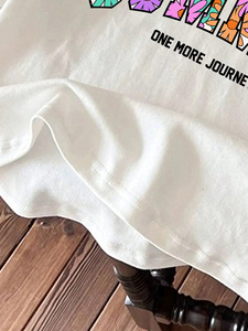 Camisetas para Mujer, Corte Ajustado, Manga Corta, Cuello Redondo, Estilo Casual Básico, Ropa de Moda Primavera Verano 2026 - Product Image 5