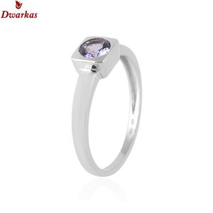 Anillo de Tanzanita de Plata de Ley 925 con Piedras Preciosas de Alta Calidad, Diseño Elegante, Caja de Regalo, Disponible en Existencia - Product Image 2