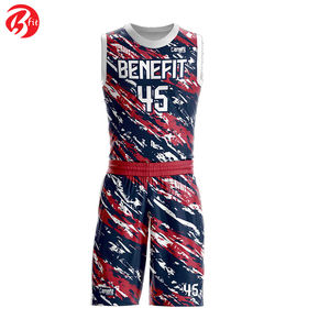 Vêtements de sport en polyester Bsci imprimés par sublimation pour hommes, vêtements de sport, uniformes de basket-ball, ensembles d'uniformes de basket-ball de qualité supérieure - Product Image 2