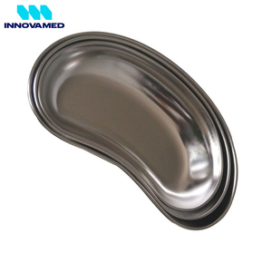 Bandejas con forma de riñón de artículos huecos de acero inoxidable duraderos INNOVAMED para uso hospitalario Fuente de alimentación manual Precio al por mayor - Product Image 6