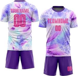 Custom Set Jersey sepak bola pria, seragam latihan sepak bola, Jersey sepak bola kualitas tinggi - Product Image 4