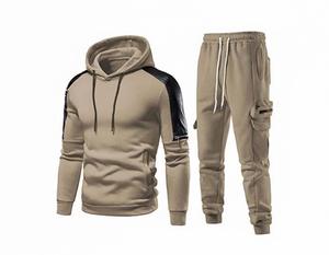 Conjunto Deportivo para Hombre con Sudadera con Capucha y Pantalones Deportivos, Diseño Nuevo, para Primavera y Otoño - Product Image 6