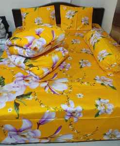 Nueva Llegada, Juego de 5 Piezas de Edredón de Algodón de Sarga de Lujo 100% Calidad Premium, Tejido Orgánico Lavado Ecológico - Product Image 2