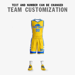 Uniforme de baloncesto de poliéster 100% de alta calidad, ropa deportiva de equipo de Color sólido, ropa de equipo de uniforme de baloncesto certificado Bsci de talla grande - Product Image 4
