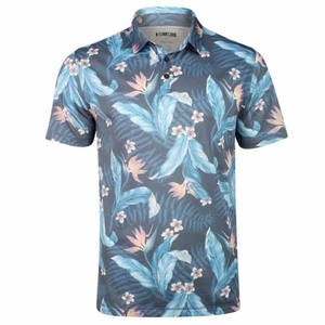 Maillot de golf à manches courtes pour hommes imprimé de logo personnalisé de haute qualité pour polo décontracté meilleur prix taille XL fabriqué en VN avec motif solide - Product Image 1