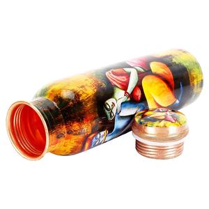 Bouteille d'eau en métal de meilleure qualité, légère et étanche, antirouille, en cuivre pur, écologique, conceptions personnalisées, grossiste de verres - Product Image 1