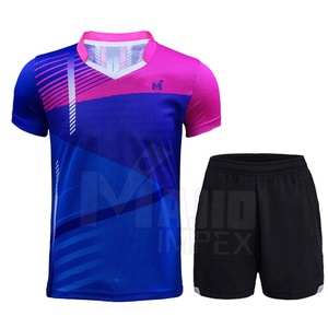Camisa de tenis de Bádminton de secado rápido, uniforme de fábrica hecho a medida, hecho en Pakistán, venta al por mayor - Product Image 1