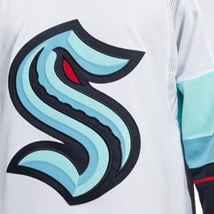 Camiseta de Hockey sobre Hielo Personalizada Premium Sibrin del Equipo de Seattle | 100% poliéster, número de equipo personalizado, todos los tamaños |   Camisetas de Hockey de Equipos de EE. UU. - Product Image 3