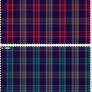 ผ้าเชิ้ตผ้าฝ้ายลายตารางสีคราม คุณภาพพรีเมียม สำหรับทั้งชายและหญิง ผลิตจากเส้นใยที่ย้อมสีด้วยเส้นด้าย ให้สัมผัสนุ่ม - Product Image 1