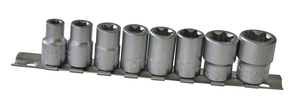Set di 8 bussole Torx femmina da 3/8" da 8 a 20 mm (Mota EK231) - Product Image 1