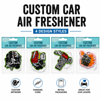 Lot de diffuseurs de parfum pour voiture en forme de moteur turbo découpé, lavande, longue durée, avec emballage individuel scellé