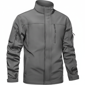 Chaqueta Softshell Multibolsillos Personalizable OEM, Bajo MOQ, Venta al Por Mayor, Chaqueta Cortavientos Táctica para Hombre, Proveedor de Pedidos al Por Mayor, Chaquetas Softshell - Product Image 3