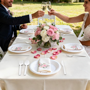 Juego de Cubiertos Compostables, Tenedores, Cucharas, Cuchillos, PLA, PS, PP, Desechables, Biodegradables, Ecológicos, Reciclables, Libres de BPA, Aptos para Alimentos - Product Image 1