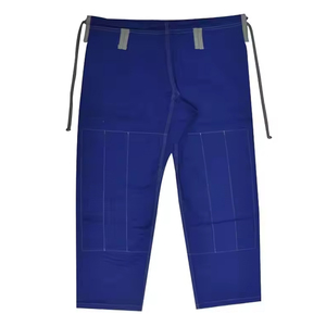 Azul logotipo personalizado y bordado BJJ uniforme impresión Digital kimono de jiu jitsu Karate desgaste al por mayor servicio OEM jiu jitsu kimono - Product Image 3