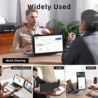 Écran portable de 15,6 pouces pour jeux, travail, ordinateur portable, moniteur portable avec entrée USB de type C
