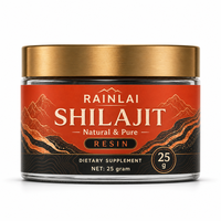 OEM ODM Résine de Shilajit Pure, Riche en Minéraux Essentiels et en Sel de Magnésium, Extrait d'Acide Humique et Fulvique