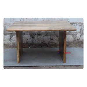 Mesa de centro de madera antigua de alta calidad, venta al por mayor, muebles industriales de Interior para baño, cocina, Parque - Product Image 2