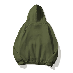 Sudadera con capucha informal para hombre de tendencia superior 100% algodón mezclado básico patrón sólido precios de etiqueta privada personalizados - Product Image 4