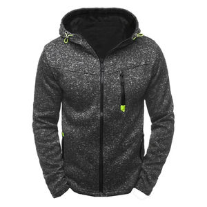 Sudadera con Capucha y Cremallera para Hombre, Corte Entallado, en Tela de Algodón Mezclado, con el Último Diseño y Acabado de Alta Calidad y Comodidad, la Mejor Calidad a Bajo Precio - Product Image 4