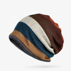 Wholesale Custom Stylish Knitted Beanie Cap | Warm <b>Winter</b> <b>Hat</b> for <b>Men</b> Women | Casual Outdoor Soft Wool Skull Cap - Product Image 2