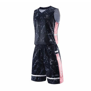 Maillot de basket-ball personnalisable de haute qualité, confortable, grande taille, séchage rapide, 100% polyester, design respirant, uniforme pour les joueurs - Product Image 2