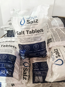 โซดาไนตรัสไตรเอทเซลล์ (NaCl) ความบริสุทธิ์ 99.9% น้ำหนัก 18 กก. เกรดอุตสาหกรรม แบบเม็ด สำหรับทำให้น้ำอ่อน รับผลิตแบบ OEM แบรนด์ส่วนตัว จัดส่งระหว่างประเทศ - Product Image 5