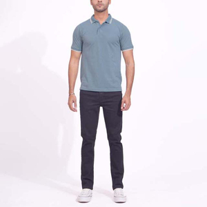 Polos ajustados de algodón transpirable de alta calidad para hombre, ropa de talla grande, camisa para hombre, estilo callejero, Color sólido 2025 - Product Image 4