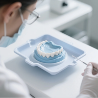 Plateau d'impression dentaire personnalisé ABS PP moulé par injection professionnel en plastique médical consommables dentaires fournisseur OEM ODM