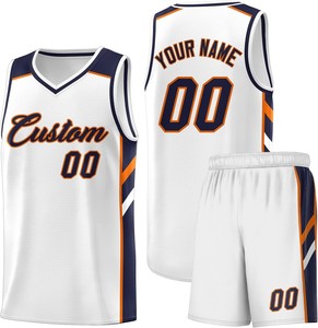 ชุดบาสเก็ตบอลผ้าโพลีเอสเตอร์แห้งเร็วเสื้อทีม OEM สำหรับผู้ใหญ่เสื้อเจอร์ซีย์แขนกุดใส่ได้ทั้งชายและหญิง2025 - Product Image 4
