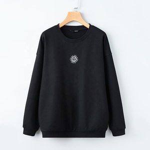 Sweat-shirt unisexe personnalisé en molleton épais, coton de haute qualité, hiver, écologique, respirant, doublé, uni, décontracté, vierge - Product Image 6