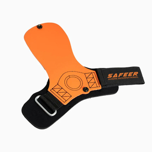 Weight Lifting Leather <b>Hand</b> <b>Grips</b> Custom Logo Weightlifting Gymnastic <b>Grips</b> 2 Hole gymnastic <b>Grips</b> - Product Image 1